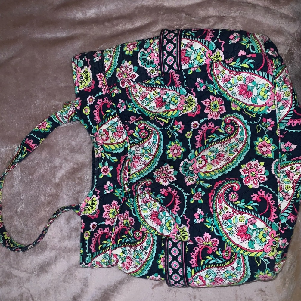 Vera Bradley Oversize Quilted Tote Bag